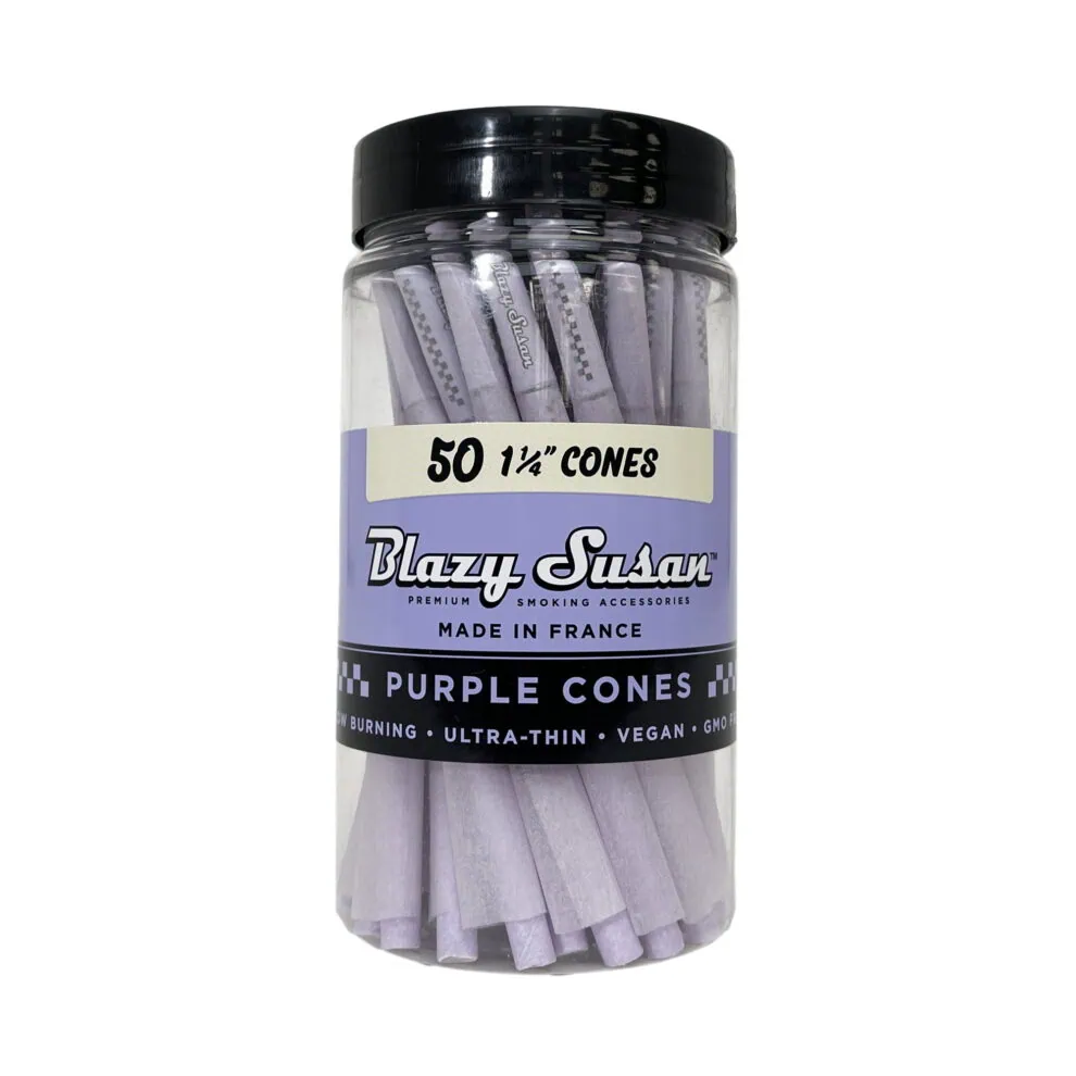 Blazy Susan - Purple Cones 1 1/4 (50ct Jar)
