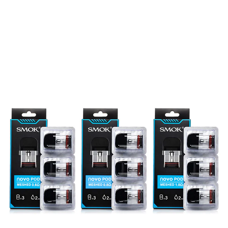 SMOK - Novo Pods Top-Fill (3pk) JimBuddy's SMOK - Novo Pods Top-Fill (3pk) JimBuddy's