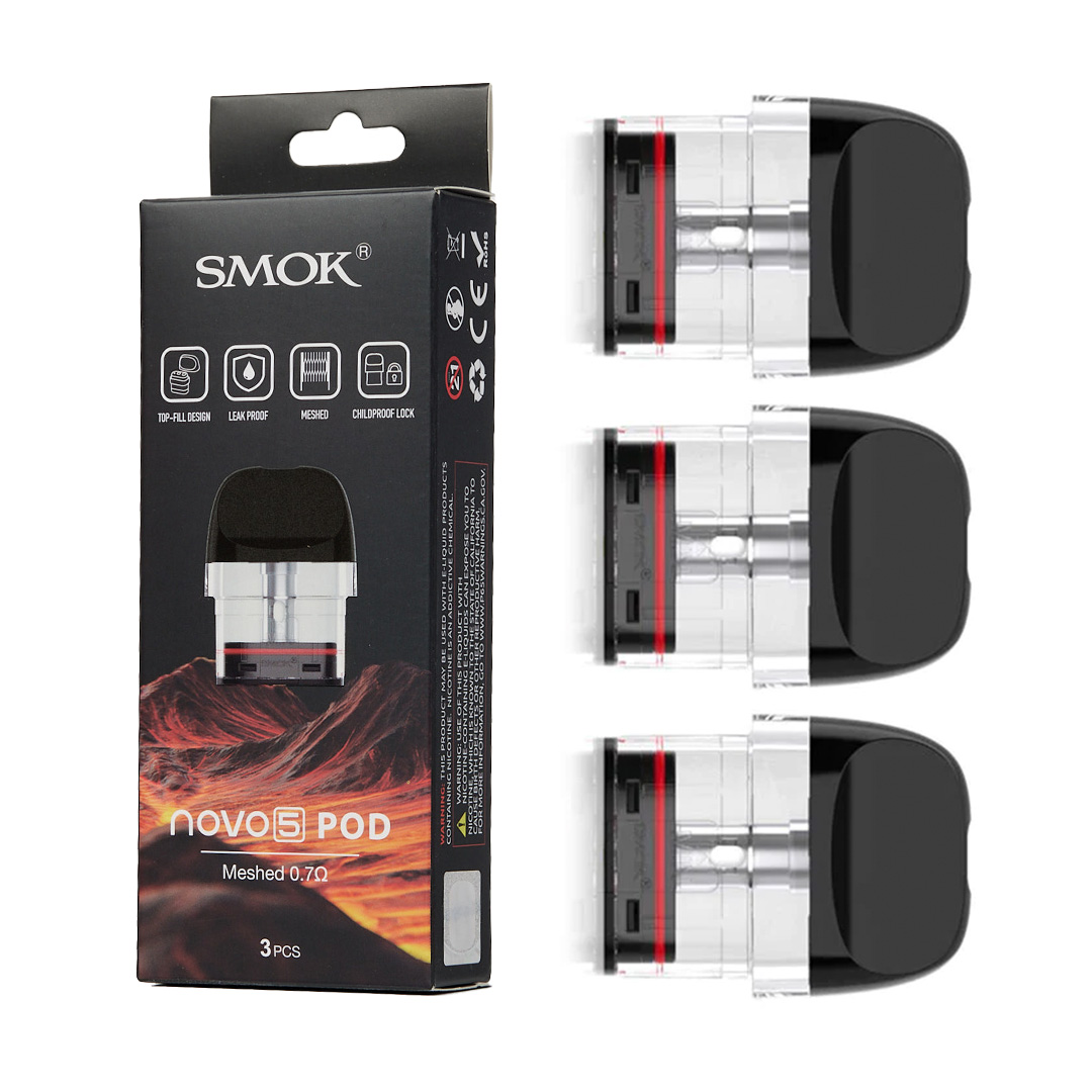 SMOK - Novo 5 Pods 3pk JimBuddy's SMOK - Novo 5 Pods 3pk JimBuddy's