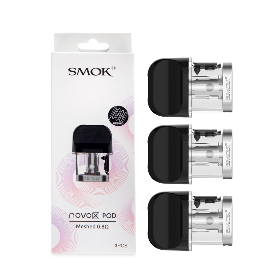SMOK - Novo X 0.8ohm Mesh Pod (3pk)