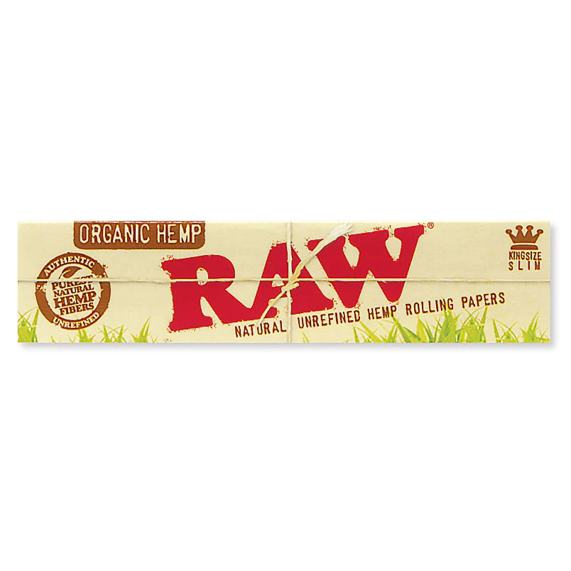 RAW - Organic Hemp Rolling Papers King Size Slim