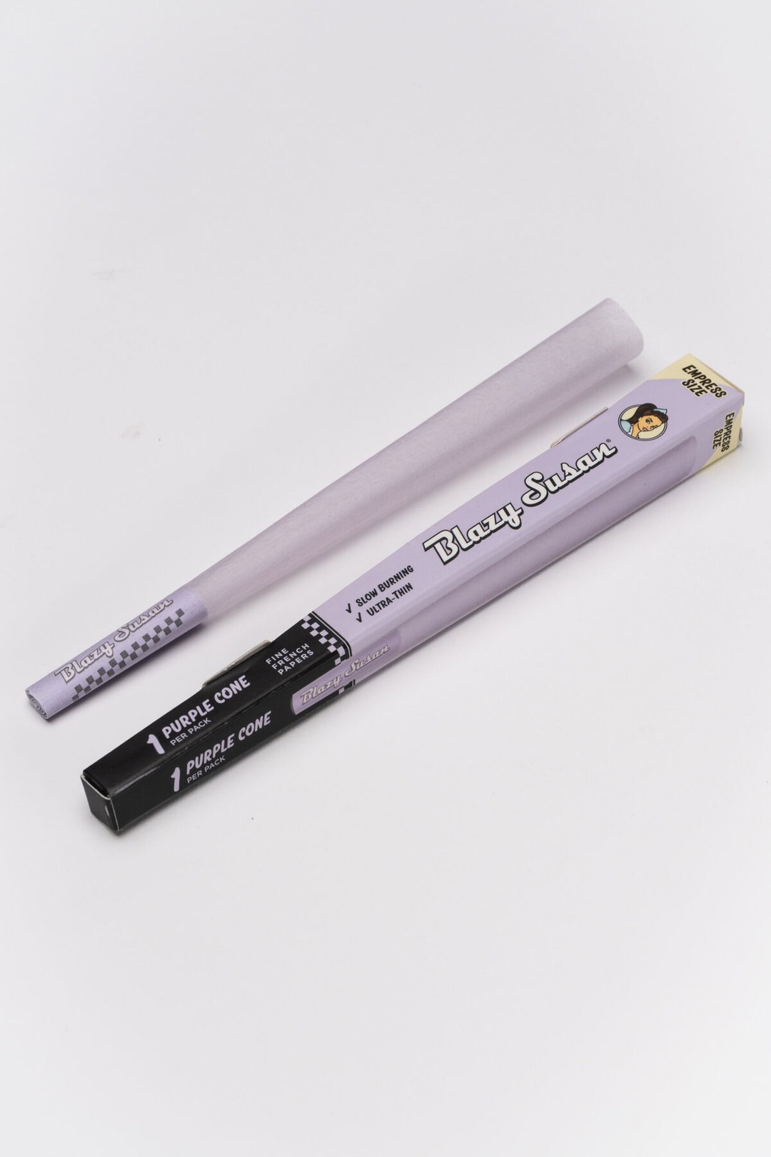 Blazy Susan - Purple Paper Cones Empress