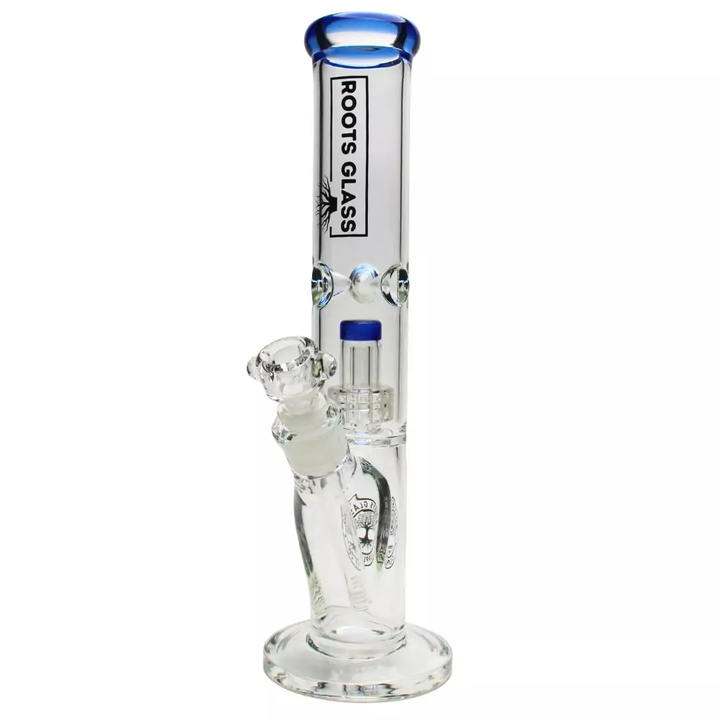 Roots Glass - 14" 5mm Matrix Perc Straight Shot