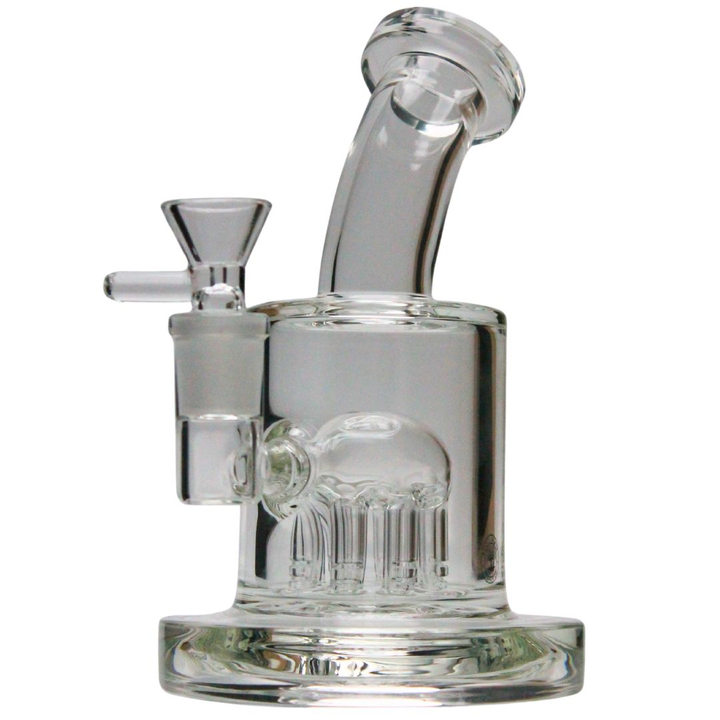 Roots Glass - 6" THICK Mini Tree Perc Water Pipe