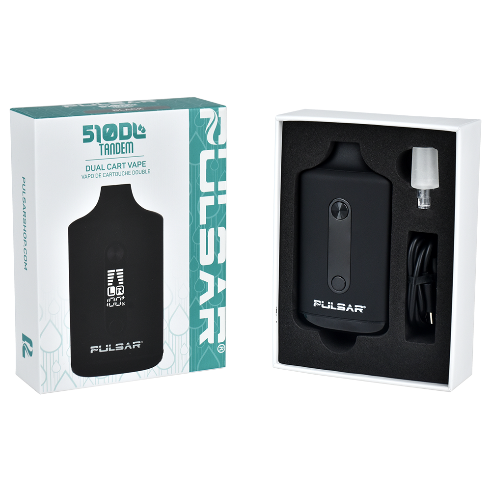 Pulsar - 510 DL Tandem Dual Cart Vaporizer