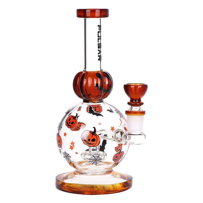 Pulsar - Crazy Pumpkins Glass Waterpipe