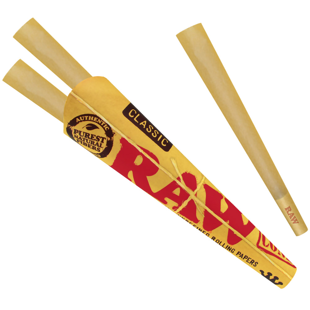 RAW - Classic Pre-Rolled Cones King Size 3pk