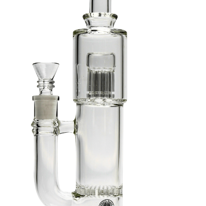 Roots Glass - 12" Honeycomb Tree Perc Rig