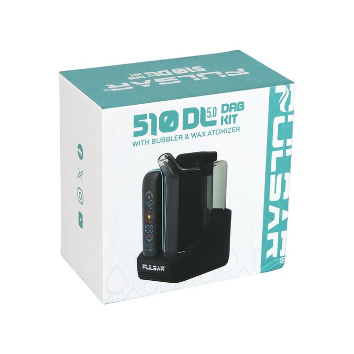 Pulsar - 510 DL 5.0 Bubbler Dab Station Kit w/ Wax Atomizer / 1000 mAh