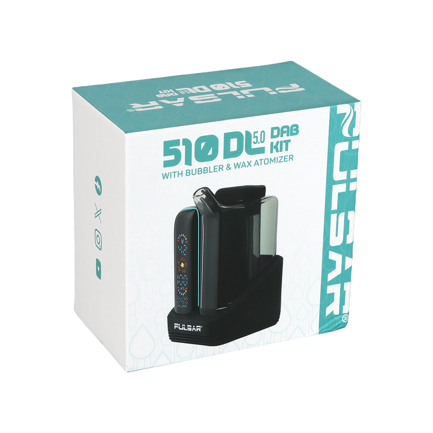Pulsar - 510 DL 5.0 Bubbler Dab Station Kit w/ Wax Atomizer / 1000 mAh JimBuddy's Pulsar - 510 DL 5.0 Bubbler Dab Station Kit w/ Wax Atomizer / 1000 mAh JimBuddy's