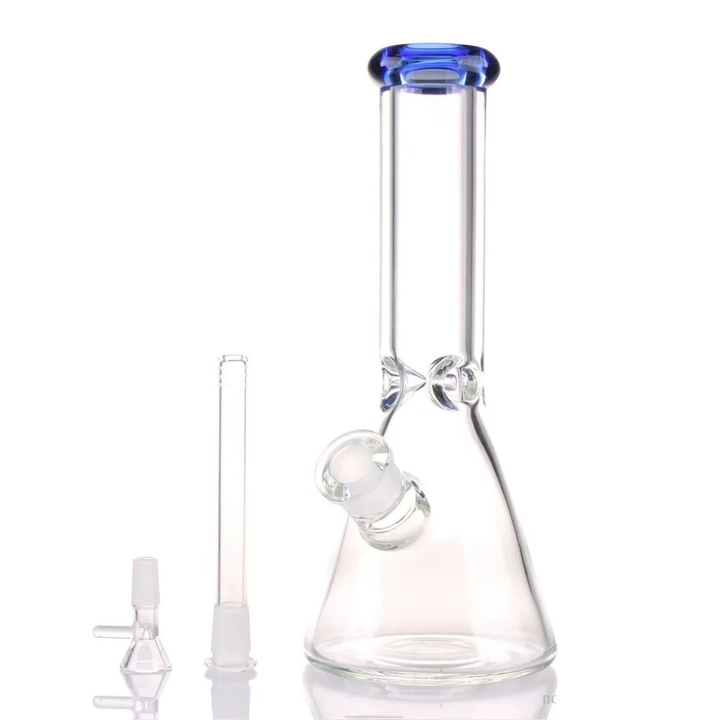 Roots Glass - 10" Mini Beaker w/ Color Lip Mix