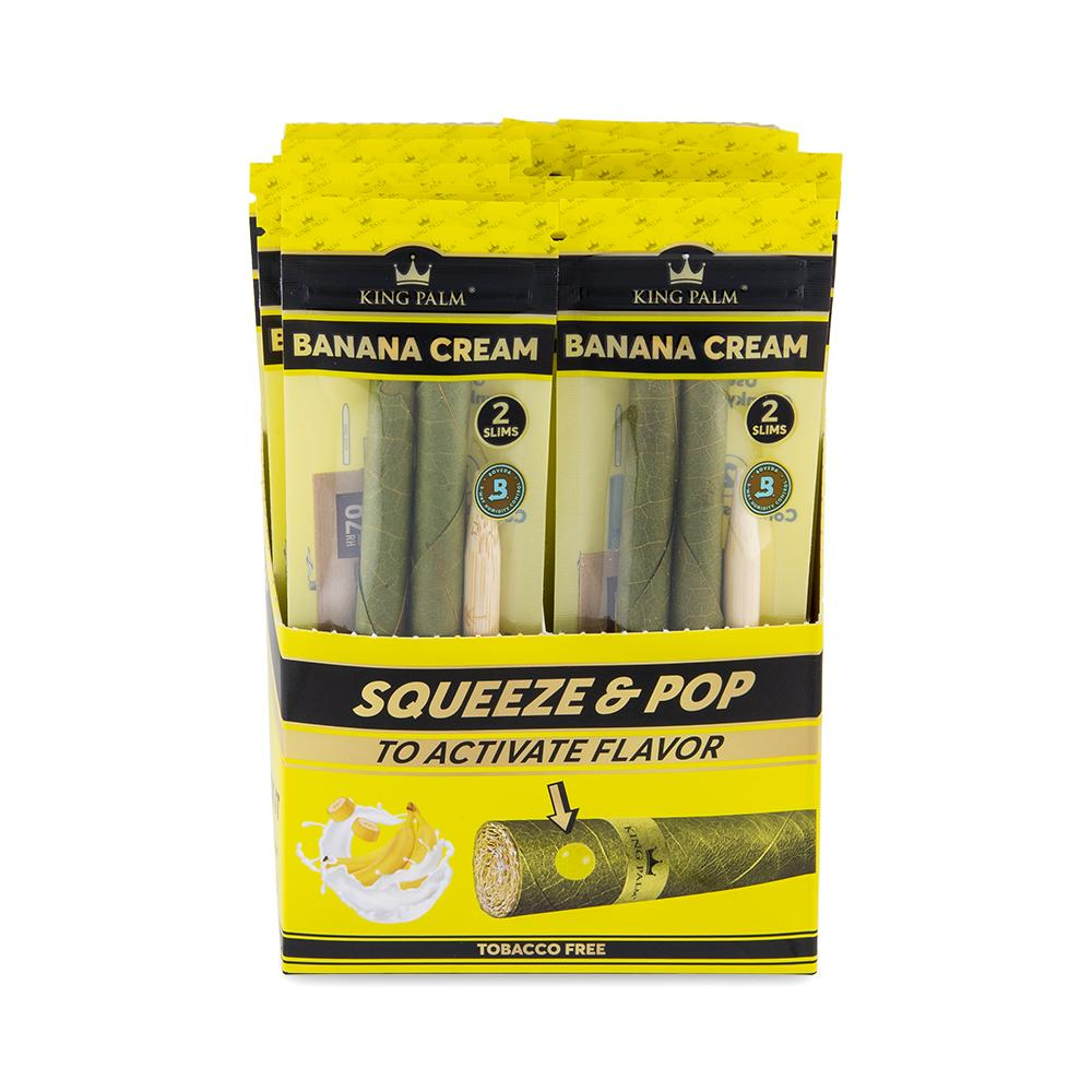 King Palm Slim Cones - Banana Cream (2pk)