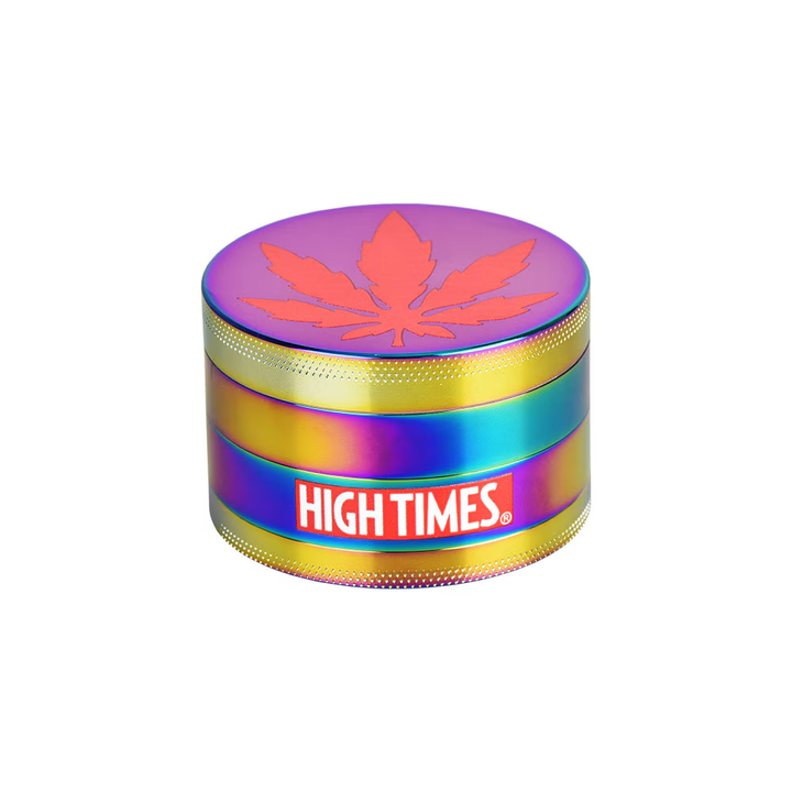 High Times Metal Grinder 4pc / 2.5" | Rainbow