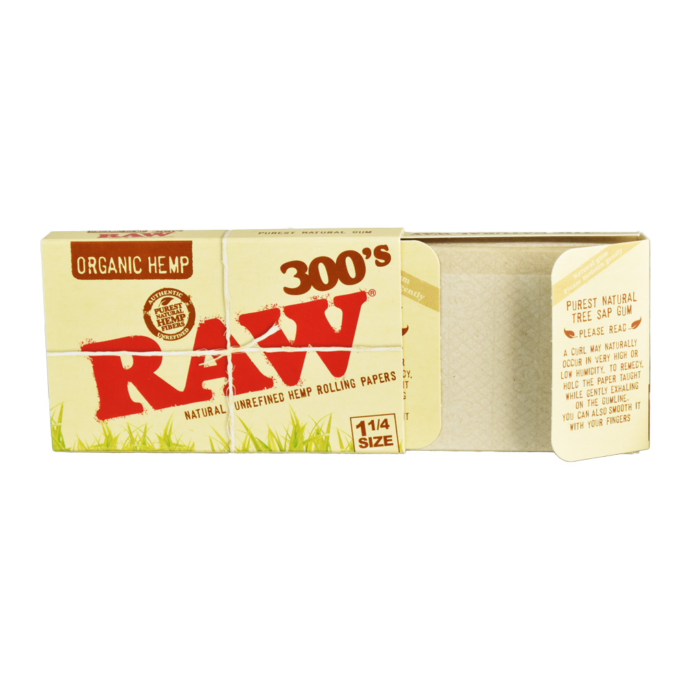 RAW - Organic Hemp Rolling Papers 1 1/4" 300pk
