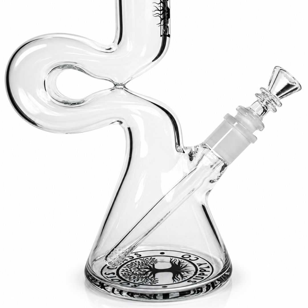 Roots Glass - 12" Lazy Boy Beaker