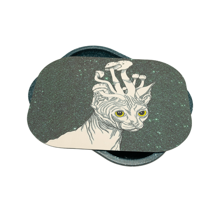 Roots Glass - Mini Rolling Tray with Lid