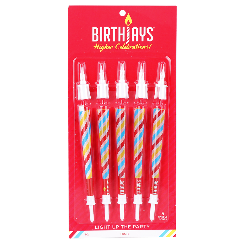 BirthJays - Birthday Pre-Rolled Candle - King Size - 5pk