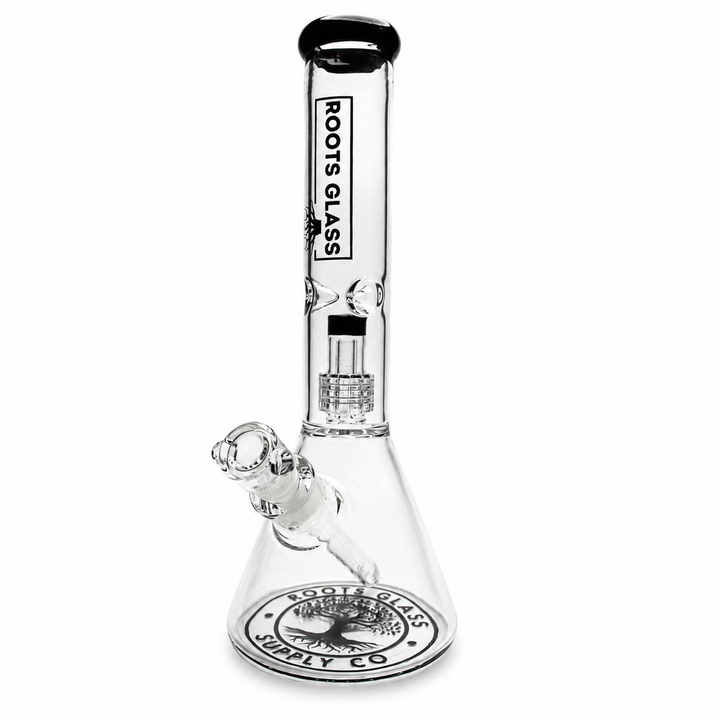 Roots Glass - 14" 5mm Matrix Perc Beaker