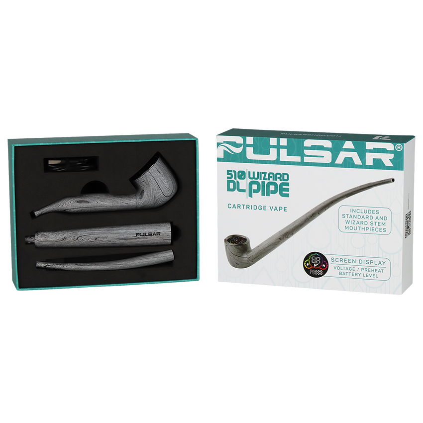 Pulsar - 510 DL Wizard Pipe Variable Voltage Cartridge Battery