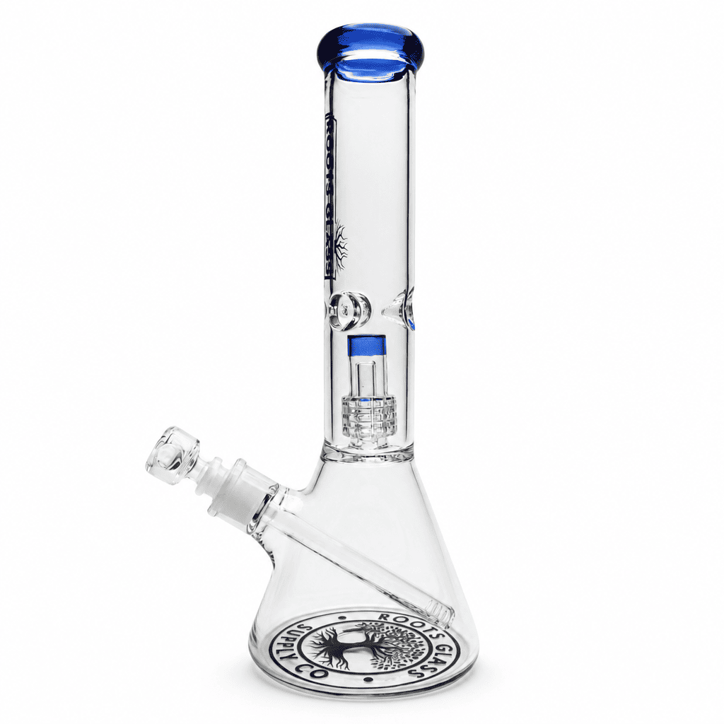 Roots Glass - 14" 5mm Matrix Perc Beaker