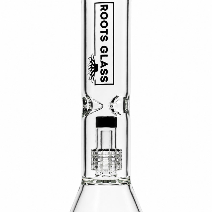 Roots Glass - 14" 5mm Matrix Perc Beaker