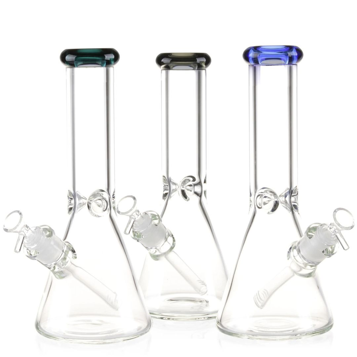 Roots Glass - 10" Mini Beaker w/ Color Lip Mix