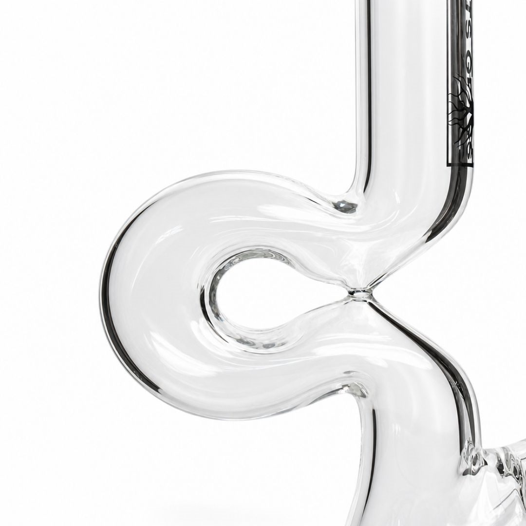 Roots Glass - 12" Lazy Boy Beaker