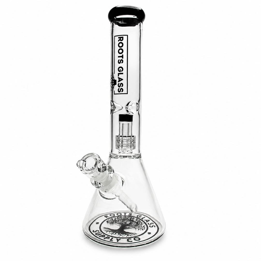 Roots Glass - 14" 5mm Matrix Perc Beaker