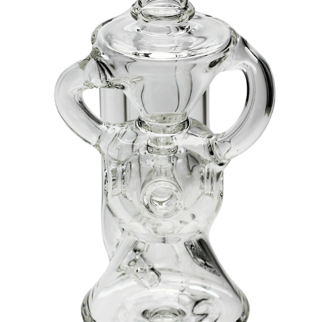 Roots Glass - 7" Exosphere Recycler Puffco Top w/ Opal