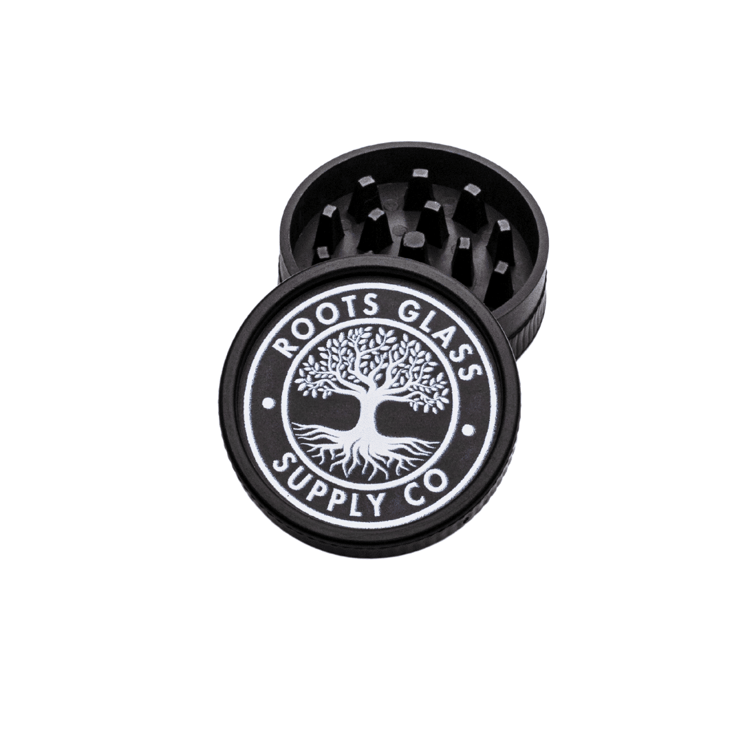 Roots Glass - 2 Piece Hemp Plastic Grinder