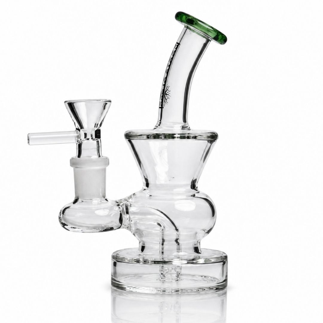 Roots Glass - Volcano Mini Rig 6.5"