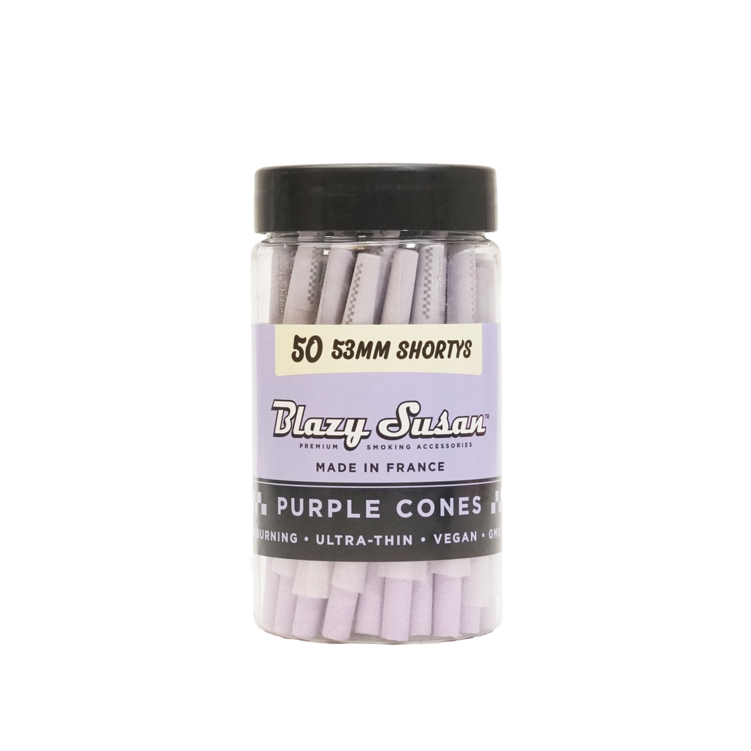 Blazy Susan - Purple Cones 50ct Jar