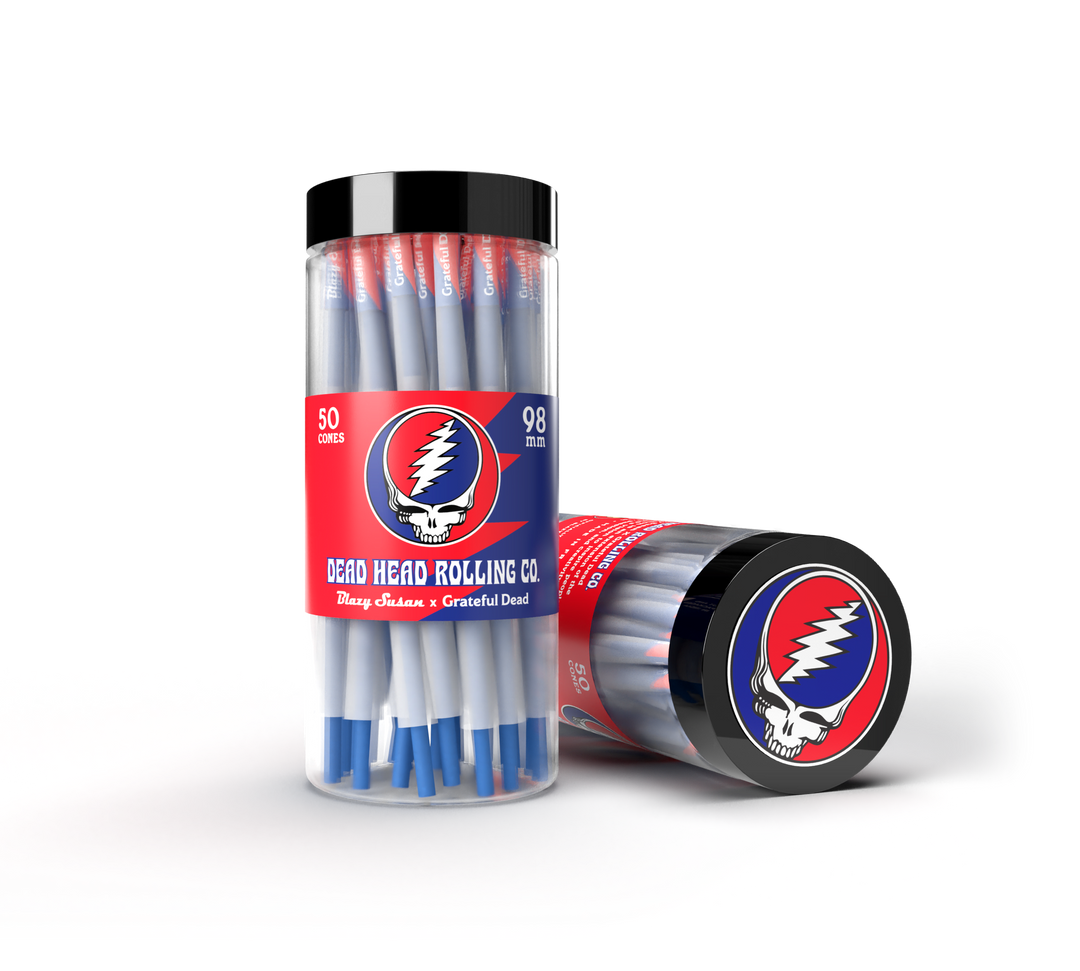 Blazy Susan x Grateful Dead Pre-Rolled Cones 50ct Jar