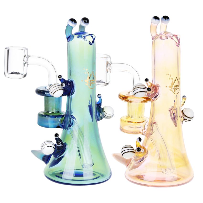 Pulsar - Snail Smooches Glass Dab Rig