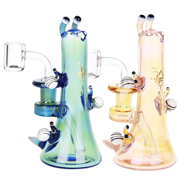 Pulsar - Snail Smooches Glass Dab Rig