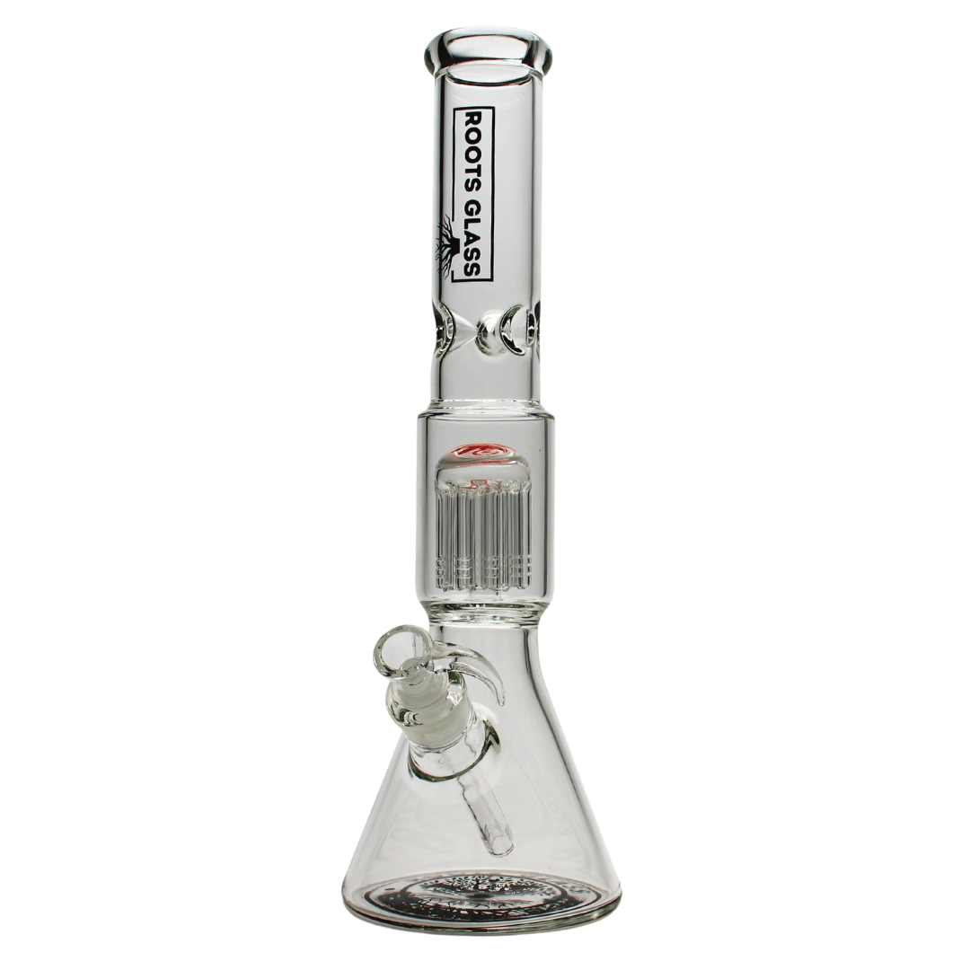 Roots Glass - 16" Wig Wag Tree Perc Beaker