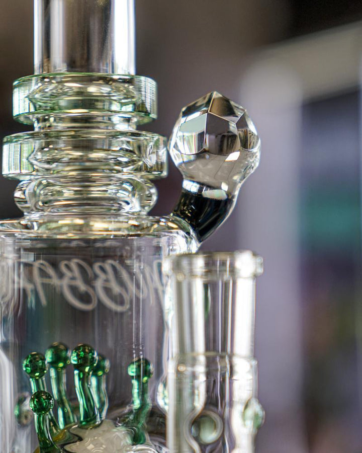 Hubbard Glass - V3 Rig Green Terp Cluster