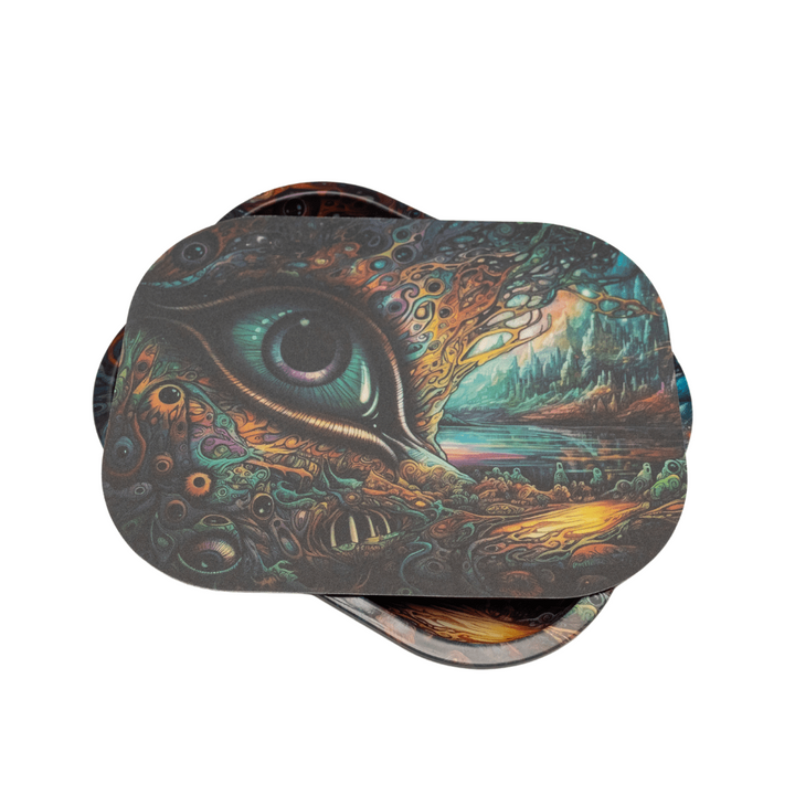 Roots Glass - Mini Rolling Tray with Lid