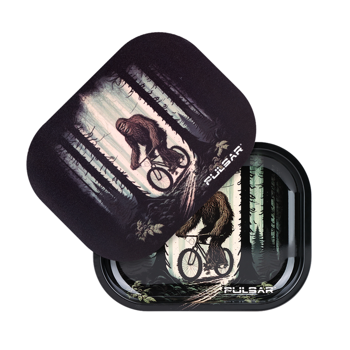 Pulsar Mini Metal Rolling Tray & Lid - 7"x5.5"