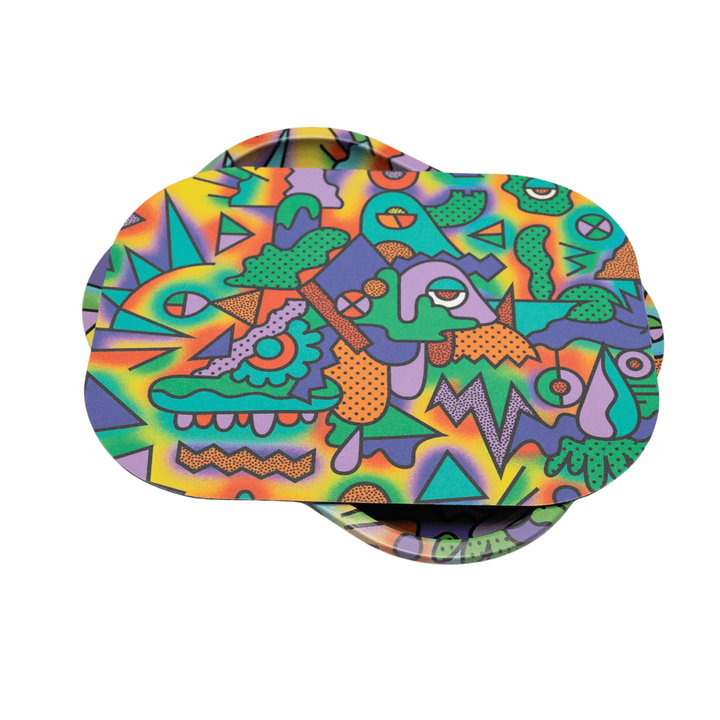 Roots Glass - Mini Rolling Tray with Lid