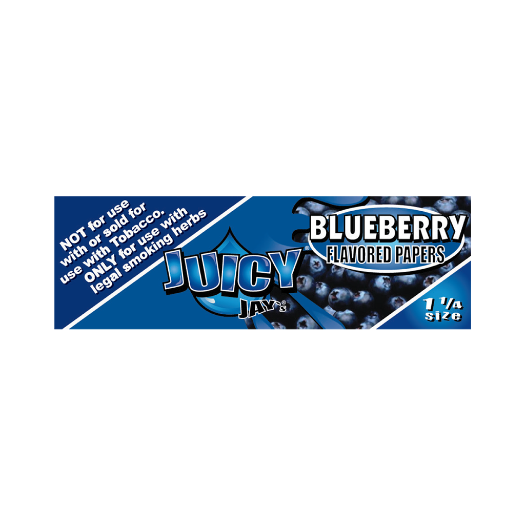 Juicy Jay's - 1 1/4" Rolling Paper Blueberry