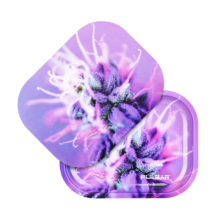 Pulsar Mini Metal Rolling Tray & Lid - 7"x5.5"