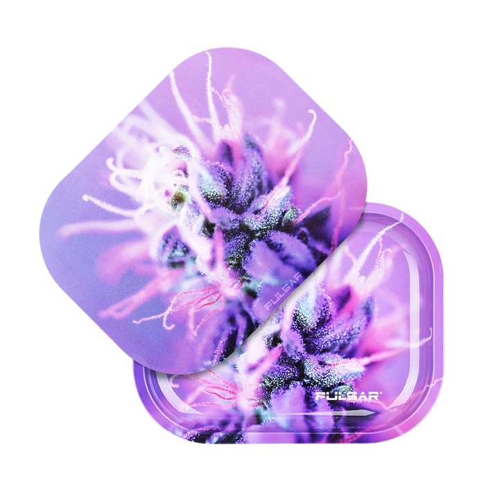 Pulsar Mini Metal Rolling Tray & Lid - 7"x5.5"