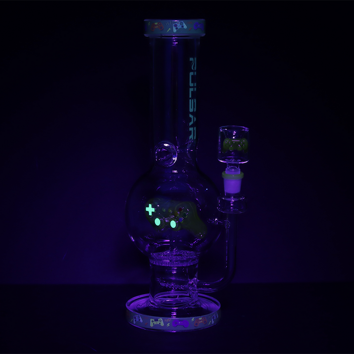Pulsar - Game Time Bubble Base Glass Water Pipe