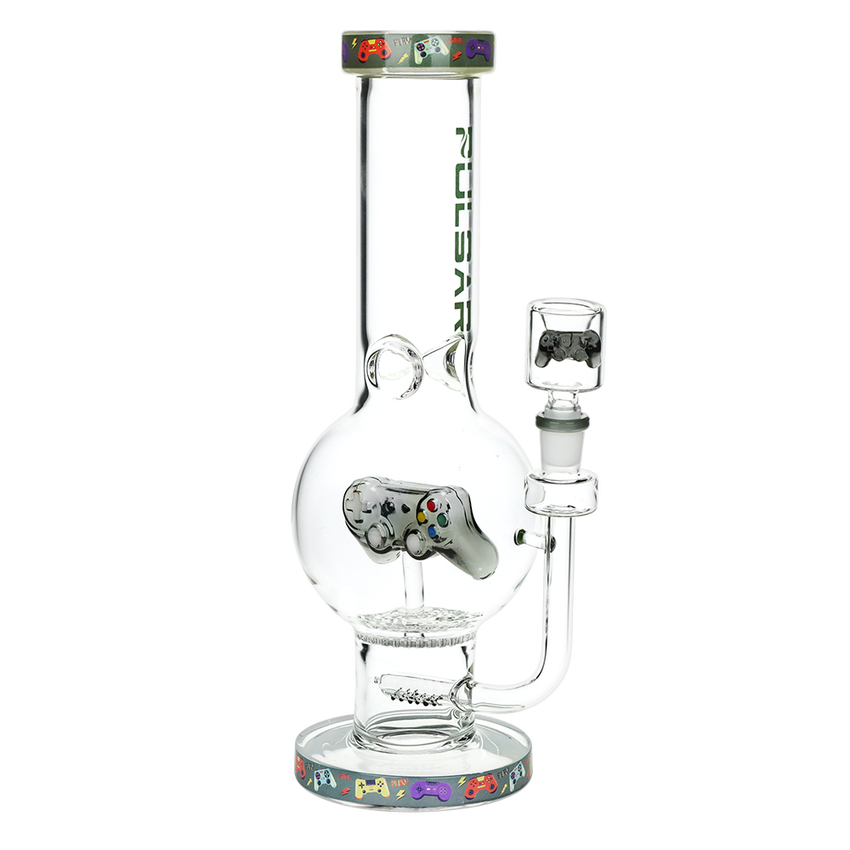 Pulsar - Game Time Bubble Base Glass Water Pipe