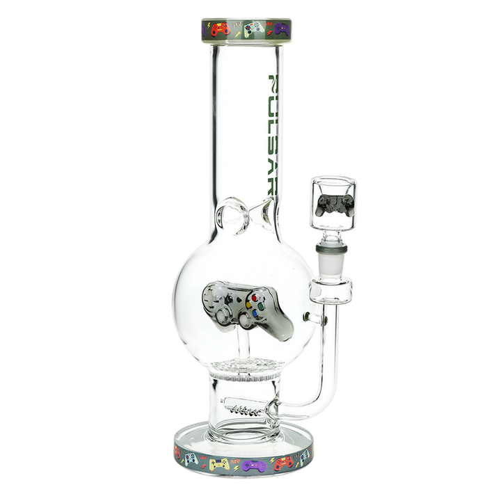 Pulsar - Game Time Bubble Base Glass Water Pipe