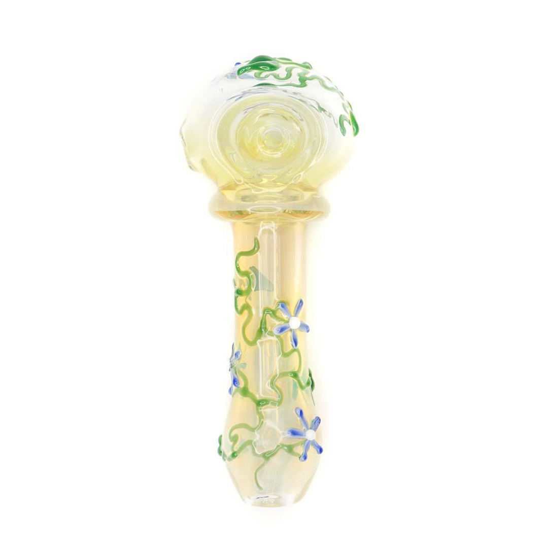 Glass by Mouse - Fumed Flower Vine Spoon