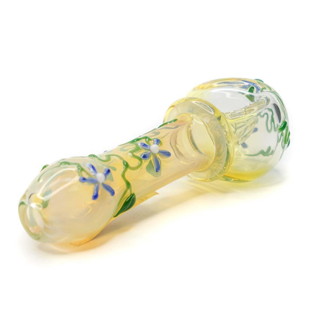 Glass by Mouse - Fumed Flower Vine Spoon