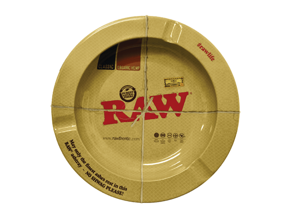 RAW - Round Metal Magnetic Ashtray
