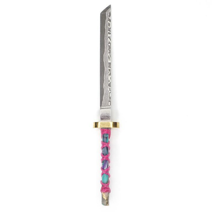 TV Mini Tools - Pink Stainless Steel Damascus Katana Tool